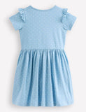 Cute Rabbit Applique Dress
