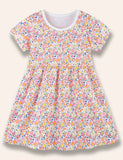 Flower Full Printed Dress