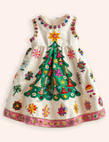 Christmas Tree Printed Dress