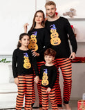 Halloween Pumpkin Family Matching Pajamas