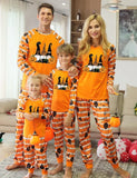 Halloween Magician Pumpkin Printed Family Matching Pajamas