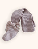 Knitted Bow Leggings