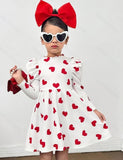 Valentine's Day Love Print Dress