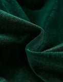 Christmas Velvet Bow Tulle Long Sleeve Dress