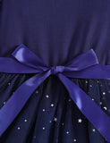 Star Printed Tulle Dress