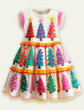 Fun Christmas Tree Party Dress