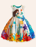 Mermaid Applique Dress