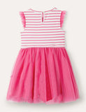Elephant&Tree Applique Tulle Dress