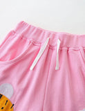Cartoon Animal Embroidered Sports Shorts - Mini Taylor