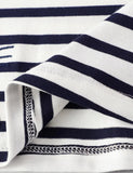 Cartoon Cat Striped Dress - Mini Taylor