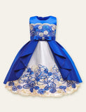 Embroidered Mesh Party Dress - Mini Taylor
