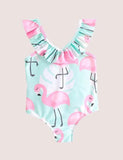 Flamingo One-Piece Swimsuit