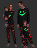 Halloween Glow Family Matching Pajamas
