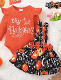 Halloween Strap Suit Dress - Mini Berni