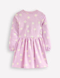 Boucle Appliqué Sweat Dress