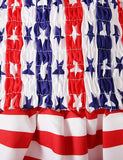 Independence Day Striped Sleeveless Dress - Mini Taylor