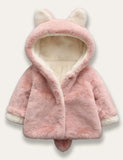 Multicolor Fox Plush Coat - Mini Taylor