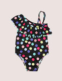 Polka Dot Color Swimsuit