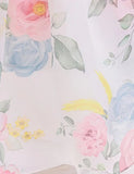 Puff Sleeve Floral Mesh Party Dress - Mini Taylor