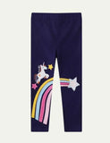 Floral Horses Appliqué Dress