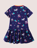 Rainbow Unicorn Dress - Mini Taylor