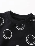 Smiley Printed Sweatshirt - Mini Taylor