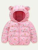 Animal Print down Cotton Jacket - Mini Taylor