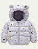 Animal Print down Cotton Jacket - Mini Taylor