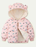 Cartoon Printed down Cotton-Padded Jacket - Mini Taylor