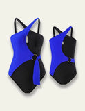 Color Patching Family Matching Swim Suit - Mini Taylor