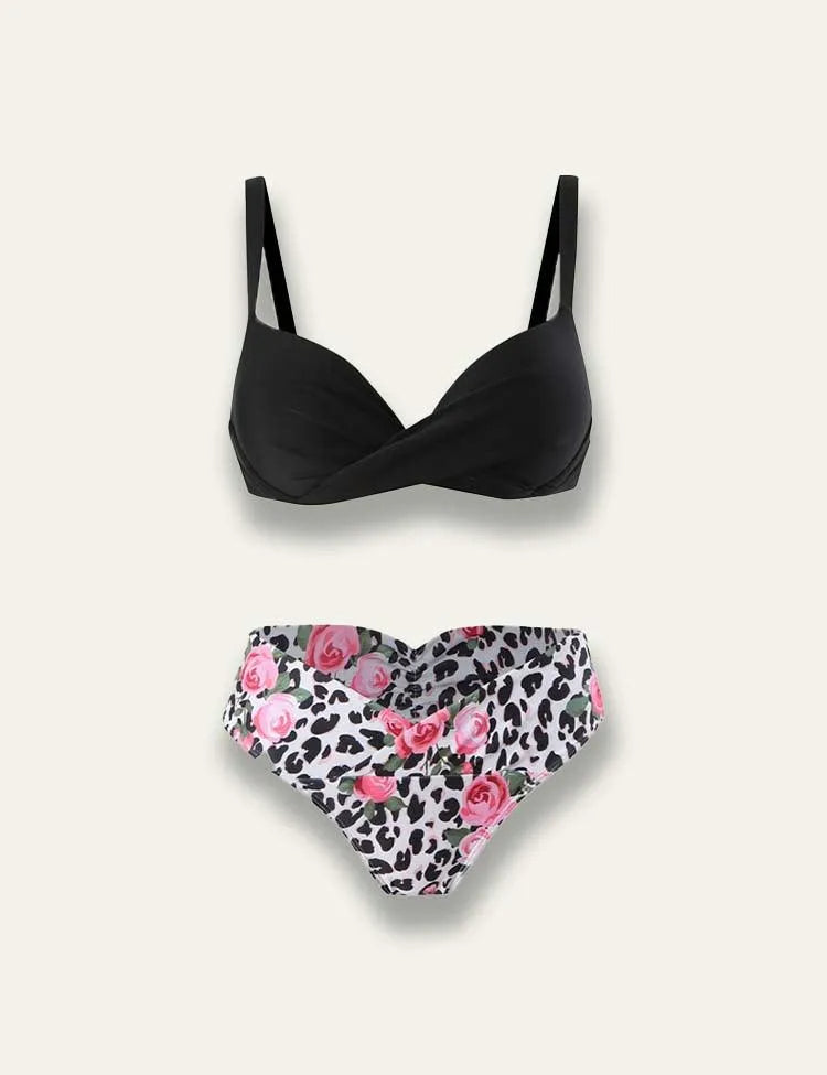 Colorful Family Matching Swim Suit+Long Sleeve Sun Protection Coat - Mini Taylor