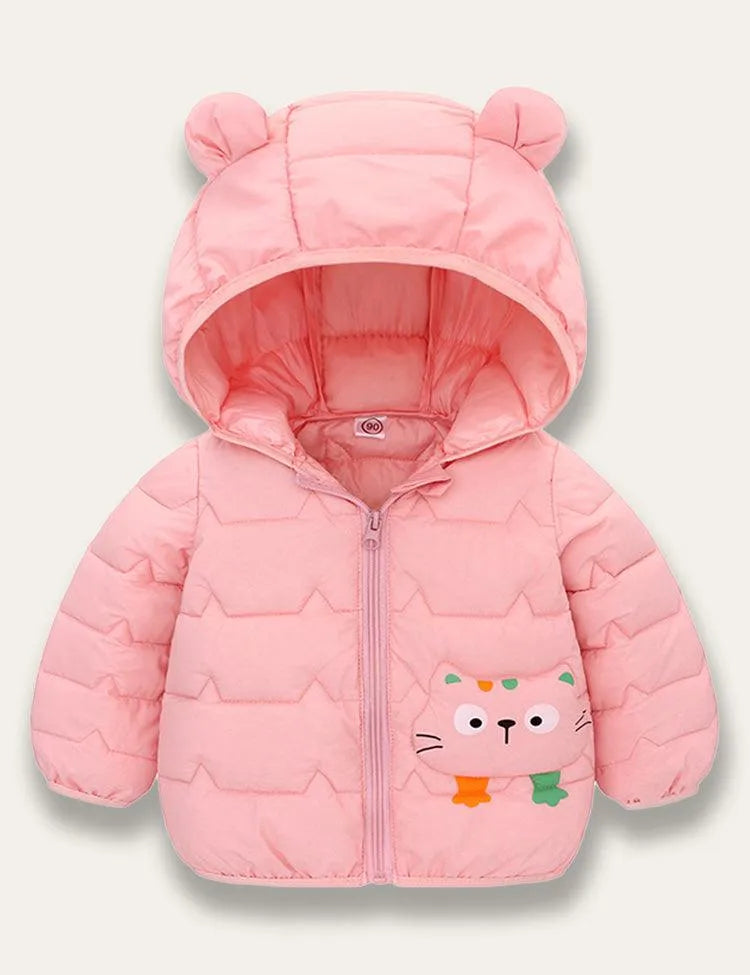 Cute Kitten Multi-color Cotton Coat - Mini Taylor