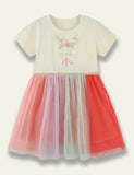 Cute Rabbit Tulle Dress