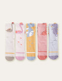 Dinosaur Flamingo Printed Knee Socks