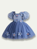 Elegant Fluffy Princess Tulle Party Dress