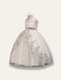 Flower Girl Lace Sequin Princess Dress