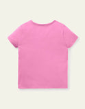 Funny Animals Appliqué T-shirt - Mini Taylor