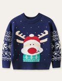 Han Elk Long-Sleeved Sweater - Mini Taylor