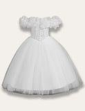 One-shoulder Tulle Princess Party Dress - Mini Taylor