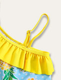 Pineapple Print Swimsuit - Mini Taylor