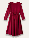 Red Plaid Family Matching Dress - Mini Taylor