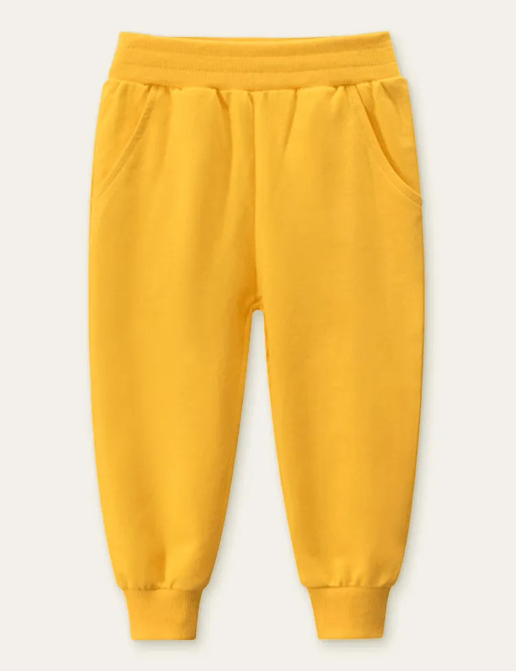 Solid Color Children's Sport Pants - Mini Taylor