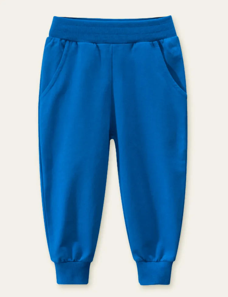 Solid Color Children's Sport Pants - Mini Taylor