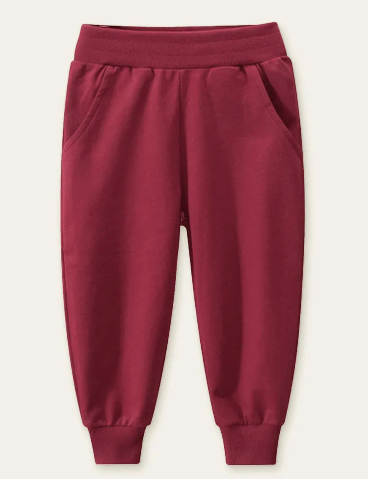 Solid Color Children's Sport Pants - Mini Taylor