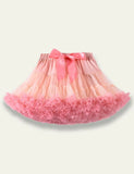 Tulle Fluffy Pleated Skirt