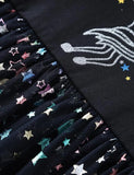Unicorn and Star Mesh Long Sleeve Party Dress - Mini Taylor