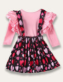 Valentine's Day Heart Dress Set
